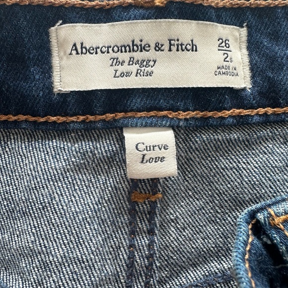 Abercrombie & Fitch High Rise Blue Jeans - Picture 5 of 13